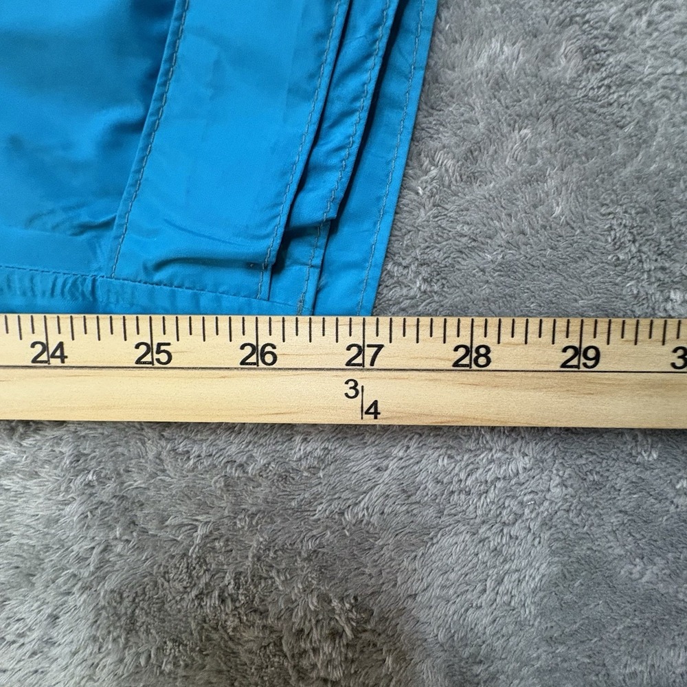 VTG REI Men's L Black/Blue Colorblock Windbreaker Hooded 90s Made in USA Goretex - Picture 14 of 14